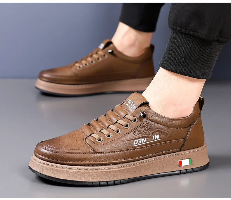 Sapato Masculino Axton SoftStep – Conforto Versátil com Estilo Moderno