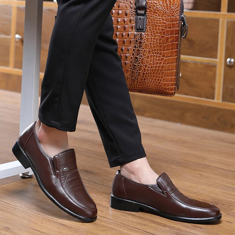Mocassim de Couro Legitimo Classic