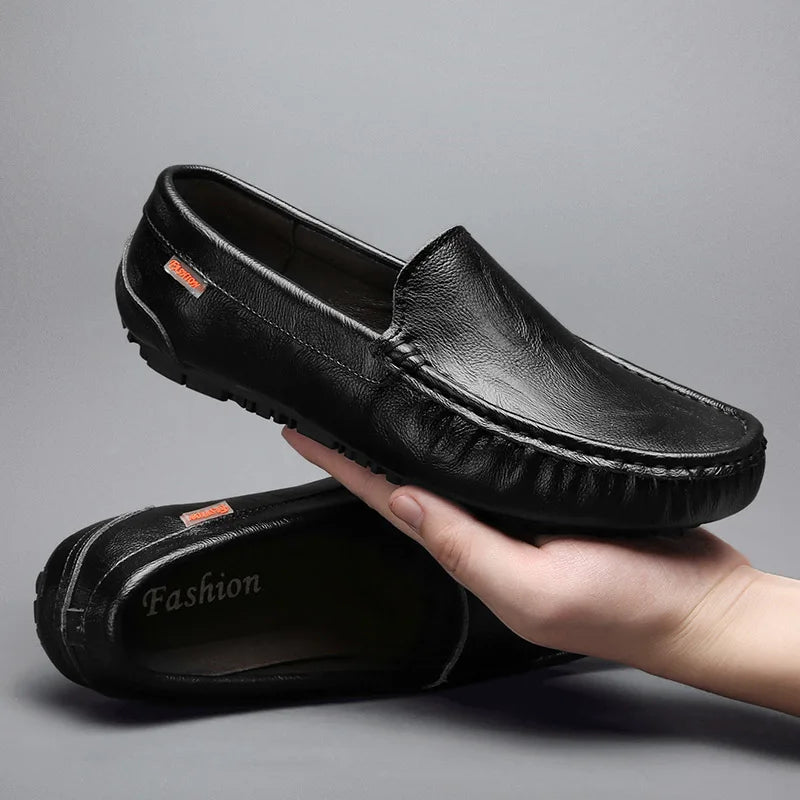 Mocassim de couro legitimo Elite
