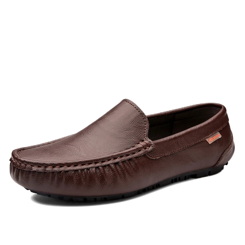 Mocassim de couro legitimo Elite