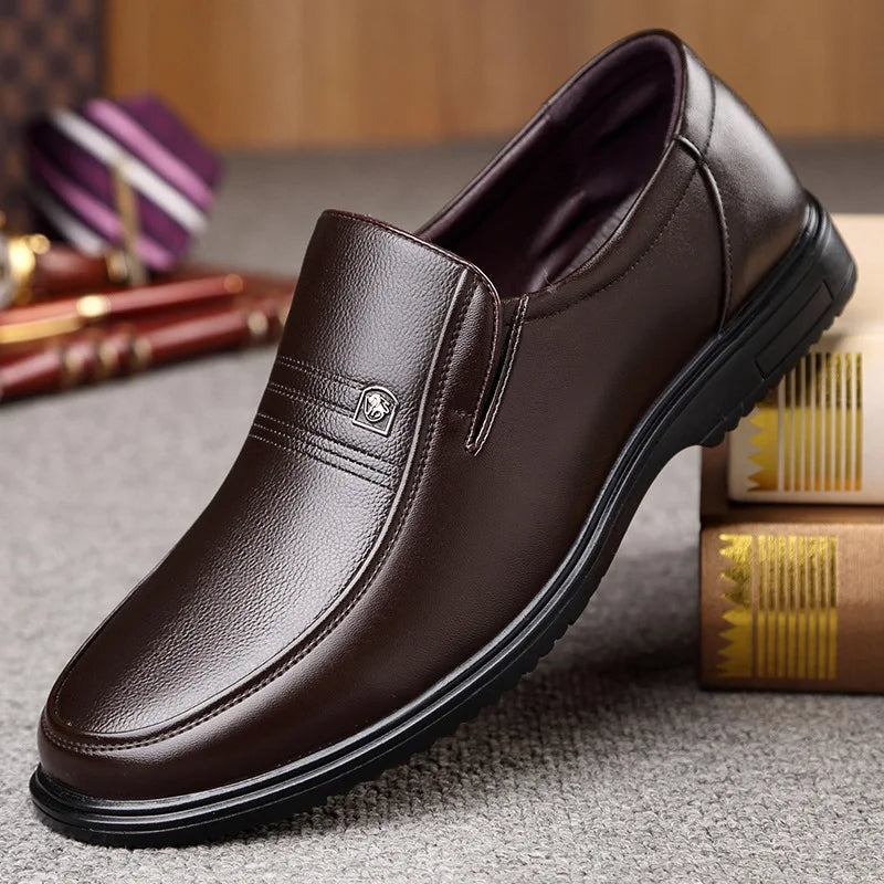 Mocassim de Couro Legitimo Classic