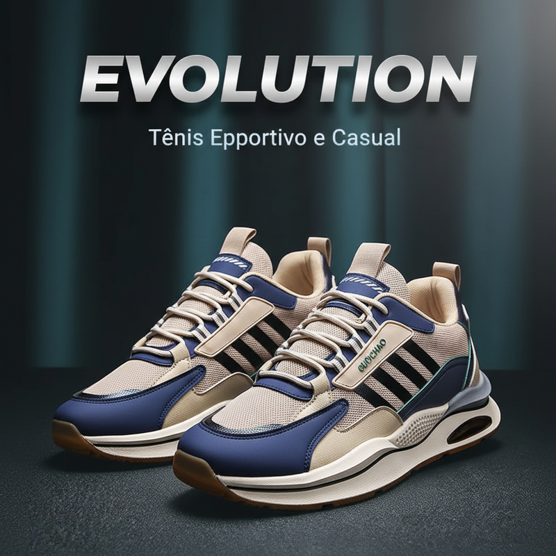 Tênis Esportivo e Casual Evolution